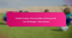 Aníbal Godoy: Persoonlijke achtergrond, Carrièrebegin, Gezinsleven